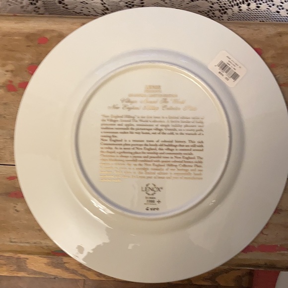 2000 Lenox collector plate NWT in original box -Villages Around the World . - Picture 3 of 5